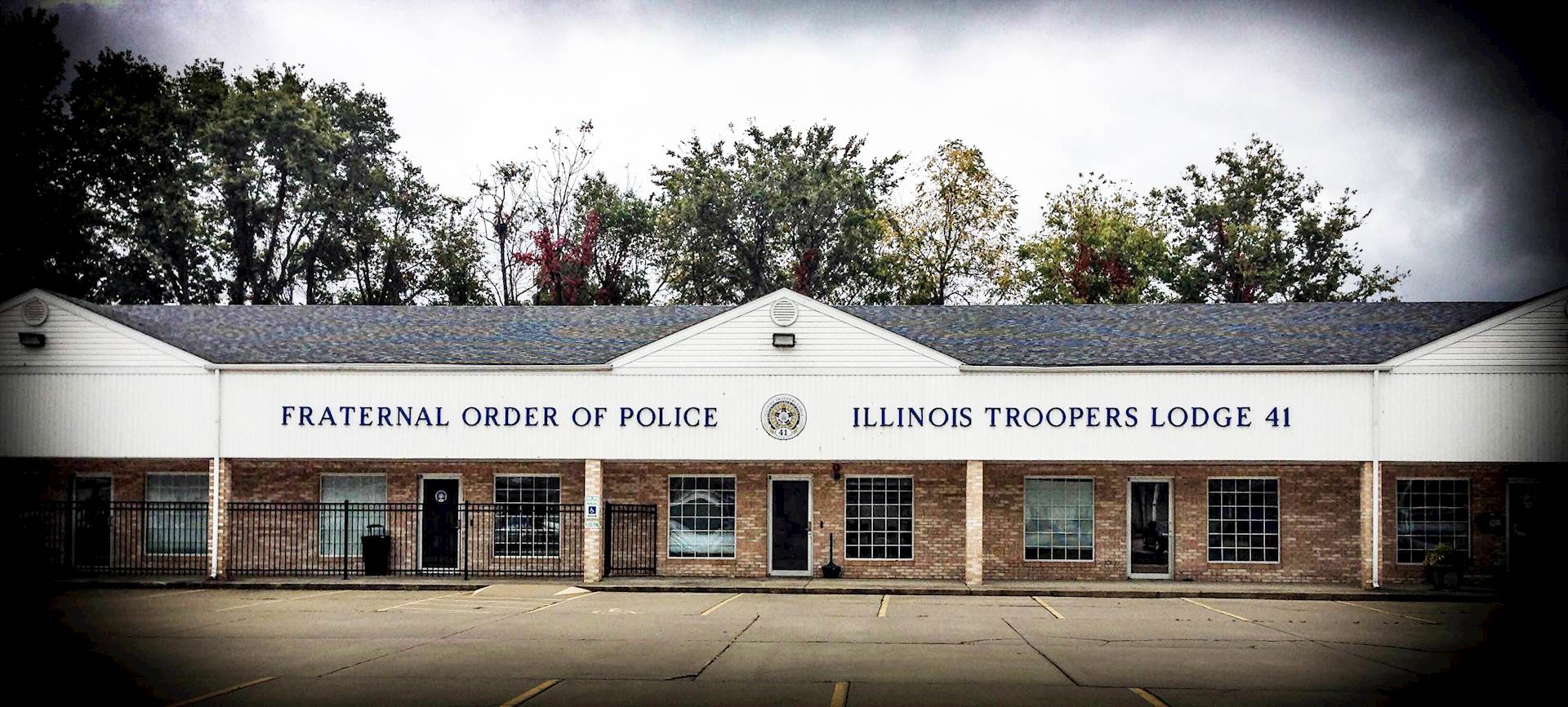 The Illinois Troopers FOP Lodge #41 building in Springfield, IL
